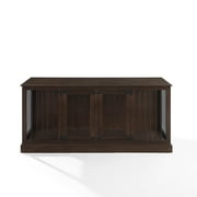 Crosley Furniture Winslow Medium Credenza Dog Crate Kennel for Pets