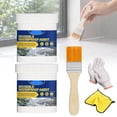 thumbnail image 1 of Gel Scellant Imperméable Multifonction, Gel Scellant pour Réparation des Fuites sur Toit et Mur, Revêtement Imperméable Invisible Multifonction pour Tuyaux de Douche de Salle de Bain, Béton, Bois et Métal, 2 Ensembles, 1 of 6