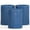 Dark Blue, variant on CANDWAX 3x3 Pillar Candle Set of 3 - Decorative Rustic Candles Unscented and No Drip Candles - Ideal as Christmas Candles or Large Candles for Home Interior - Dark Blue Candles