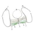 thumbnail image 3 of Mujer cadena de carrocería cadena de sujetador bikini joyería novedosa cadena de bikini cadena de bikini para conciertos de fiesta temáticos rave, 3 of 8