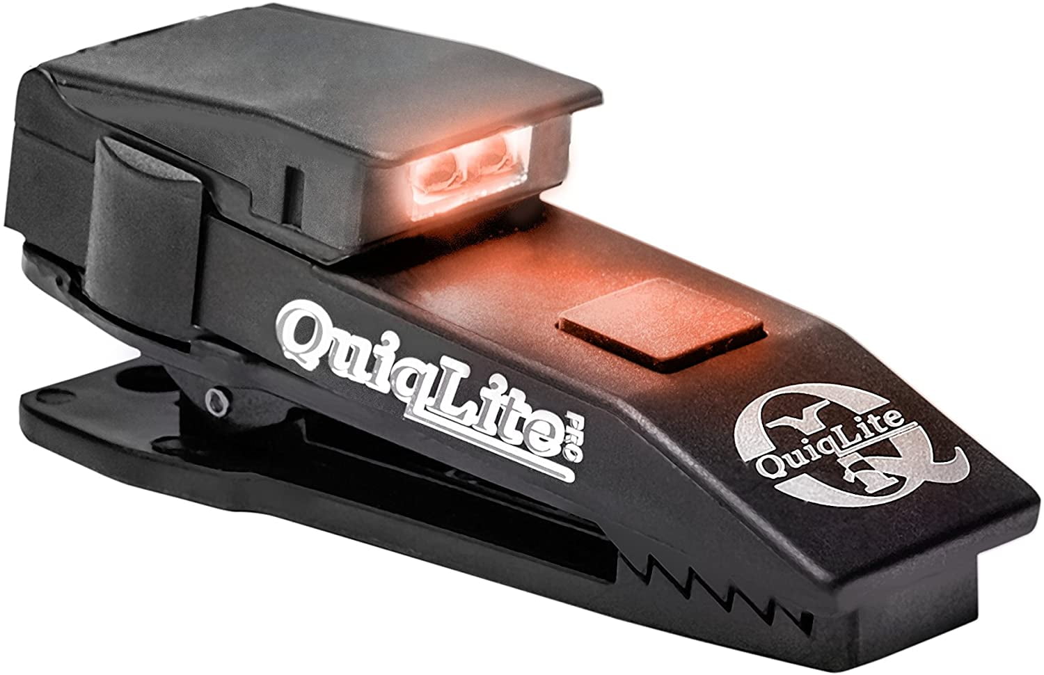 Various LED Color Options QuiqLitePro Hands Free Pocket Concealable Flashlight