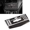 thumbnail image 2 of 4X Console Centrale de Voiture de Navigation Panneau de Climatisation Couvercle Panneau de Commande pour - W204 2007-2010, 2 of 6