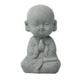 thumbnail image 2 of Creativa estatua de Buda monje para bebé, de monje, esculturas de Sentado Sunnimix Estatua de Monk Buddha, 2 of 8
