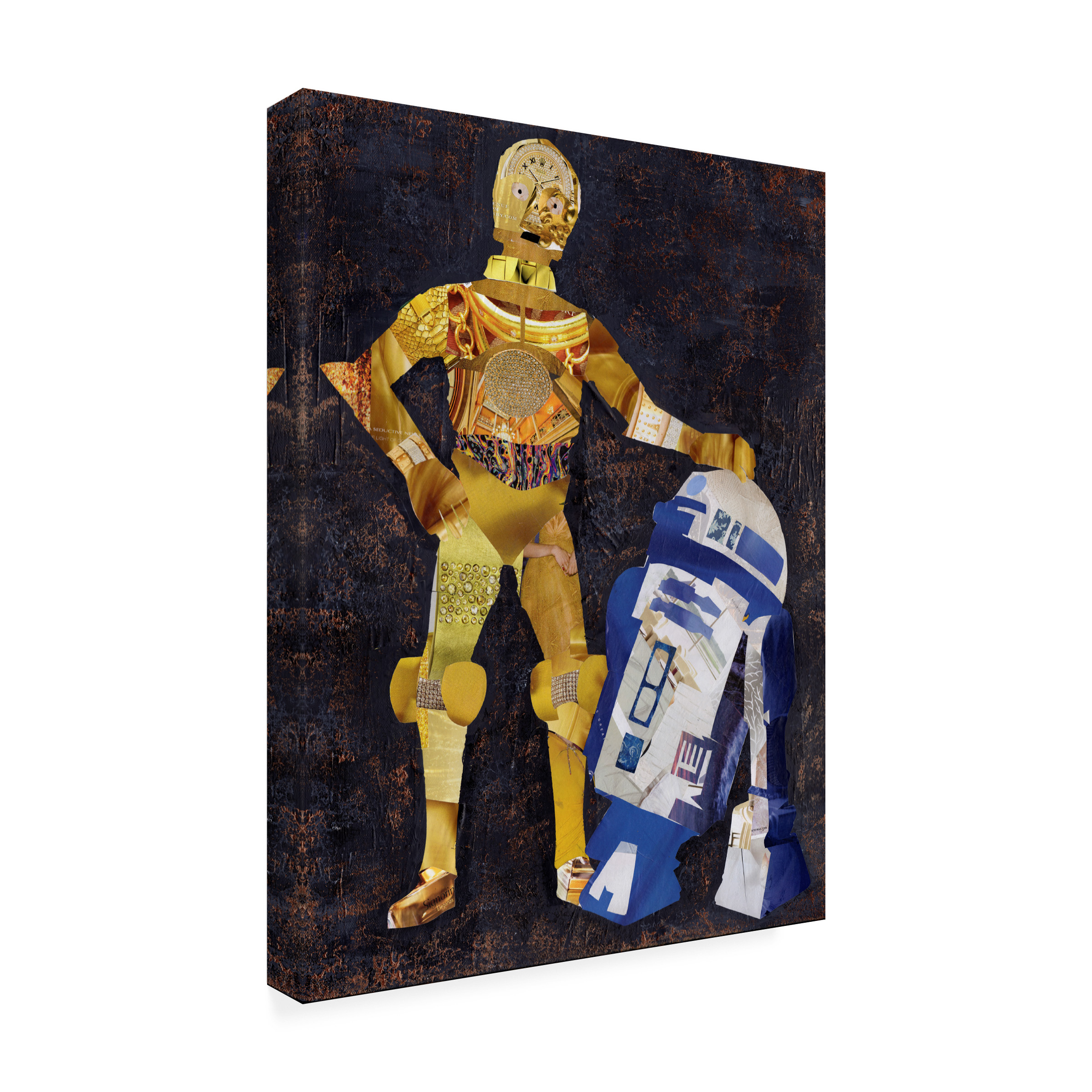 Trademark Fine Art 'R2D2' Canvas Art by Artpoptart