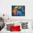 thumbnail image 4 of Fuzoiu Colorful Parrot Jungle Dream Print Canvas Wall Art for Bathrooms,Wall Decor for Bedroom,Framed Artwork for Wall,Modern Wall Decorations Prints Picture for Kitchen Home, 4 of 6