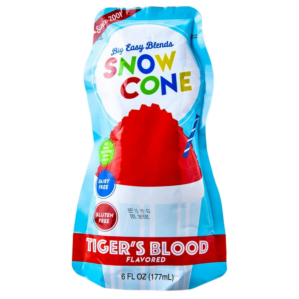 Snow Cone PouchesTiger's Blood