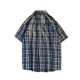 thumbnail image 4 of Camisetas Casuales de Manga Corta de la Solapa de los Hombres Botón Cuadrado Arriba de la Parte Superior, de Gran Tamaño Wicking Ropa Deportiva para Diario, 4 of 5