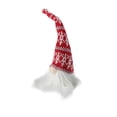 thumbnail image 2 of Northlight 9" Plush Red and White Mini Gnome in Nordic Hat Christmas Decoration, 2 of 2
