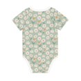 thumbnail image 6 of Rocae Daisies Flowers for Baby Cotton Short-Sleeve Bodysuits for Unisex Onesies Bodysuit-3 Months, 6 of 7