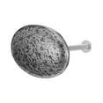 thumbnail image 6 of HOMEMAXS  Cabinet Knobs Black Door Ancient Silver Handle Antique Handles Wardrobe, 6 of 7