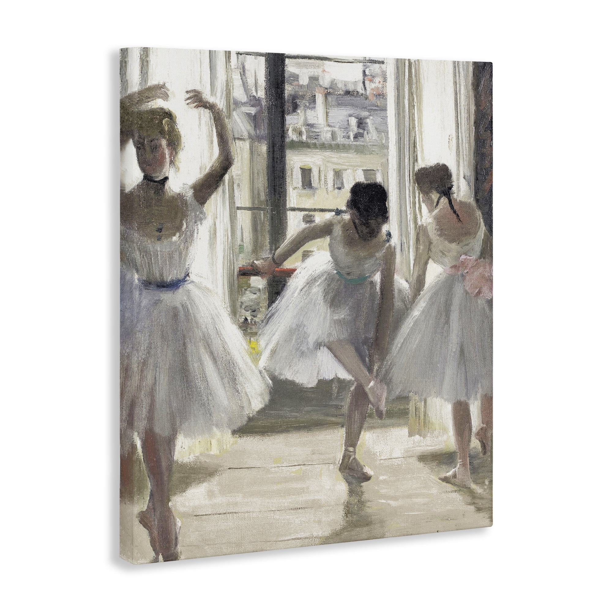Stupell Industries Ballet Class In Practice Canvas Wall Art, design by Leah Straatsma