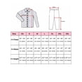 thumbnail image 6 of Aunavey Women Pajamas Set Notch Collar Soft Sleepwear Pjs Short Sleeve Button Down Nightwear with Long Pants, 6 of 6