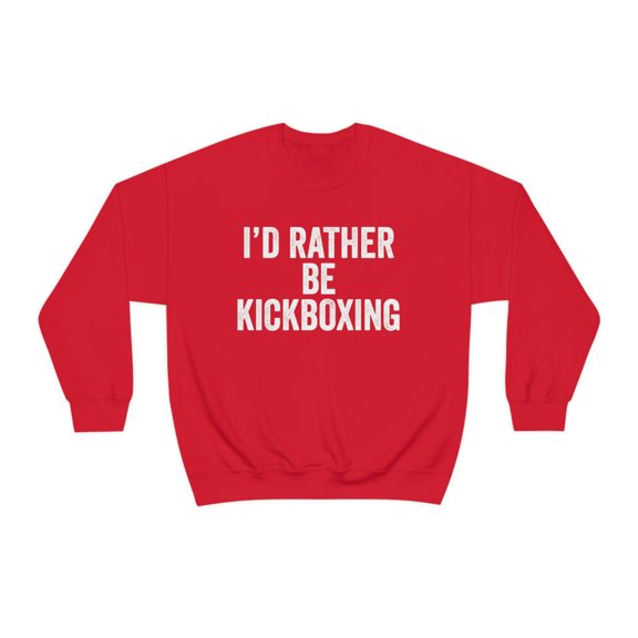 Kickboxing Kickboxer Sweatshirt, Gifts, Sweater Shirt