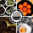 thumbnail image 4 of 1PC 10kg/1g Rechargeable Kitchen Scale Stainless Steel Accuracy LCD Display Digital Scale Measurement Tool (Grey), 4 of 9