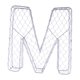 thumbnail image 2 of 2xIron Alphabet Soporte de de Ambre Soporte para Pntas Sunnimix Maceta suculenta, 2 of 8