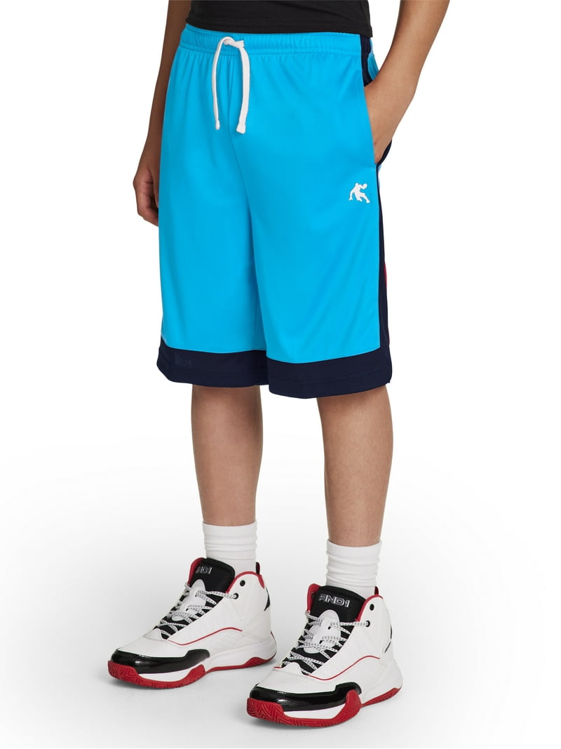 AND1 Boy's Athletic 2-Pack Basketball Short, Sizes 4-18 - Walmart.com