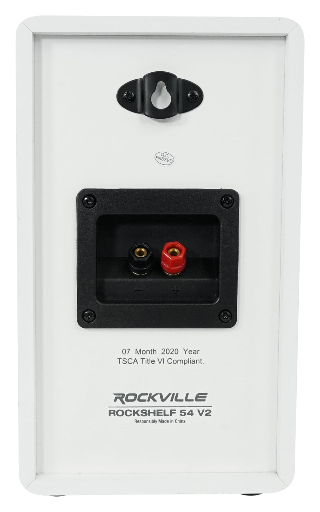 Rockville BluTube Amplifier Home Receiver+5.25" White Bookshelf Speakers+8" Sub