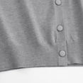 thumbnail image 5 of Sweater Cardigan Women Knitted Button Up Light Grey Sweaters for Women Cozy Sweaters Fall Outfit Womens Sweater, 5 of 6