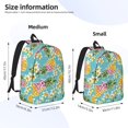 thumbnail image 3 of Yiaed Cute Pineapples Print Backpack, Premium Laptop Backpack, Travel Backpack for Women, Lightweight Backpacks, Comfortable Back Pack-Small, 3 of 7
