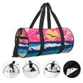 thumbnail image 3 of ZICANCN Pink Sea Ladscape Travel Duffle Bag, Sports Tote Gym Bag Weekenders Bags for Women Men, 3 of 8