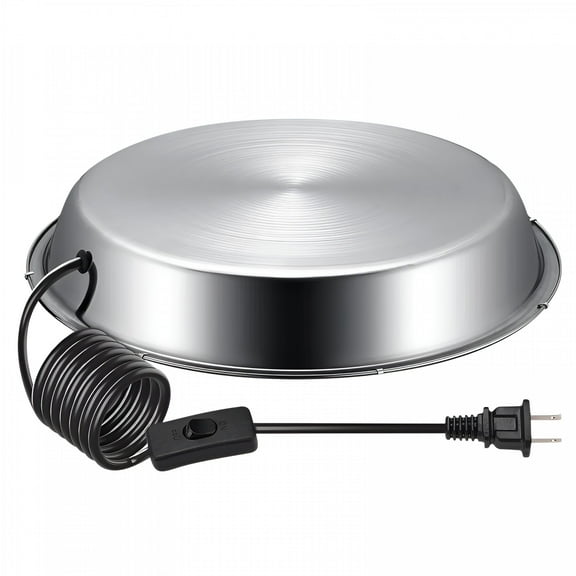 ACDANC Chicken Water Heater,Poultry Waterer Heated Base,12 Inch Heated Chicken Waterer Base for Winter 5 Gallon,Chicken Drinker Heater for Winter