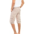 thumbnail image 6 of Men’s Casual Work Shorts 100% Cotton Twill Cargo Shorts with Multi Pockets, 6 of 6