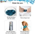 thumbnail image 6 of Spencer Dog Instant Cooling Bandana - Summer Breathable Pet Scarf Collar Cooling Towel Neck Wrap for Small Medium Large Dogs Cats, 6 of 8