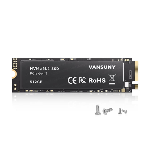 Unidad de estado sólido interna Vansuny 512GB NVMe M.2 PCIe 3.0