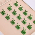 thumbnail image 3 of 100 clips para plantas, clips invisibles para plantas, clips autoadhesivos para plantas de jardín, clips para decoración del hogar, fijación de cables, organizador de cables, 3 of 5