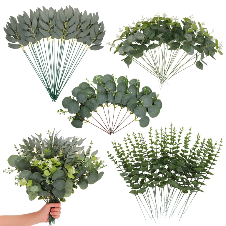 Armscye 100-Piece Artificial Eucalyptus Stem Bundle photo 1