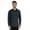 Heather(Navy blue), variant on Inkmeso Solid Winter Hooded Sweatshirt For Mens Long Sleeve Drawstring Pullover Hoodie