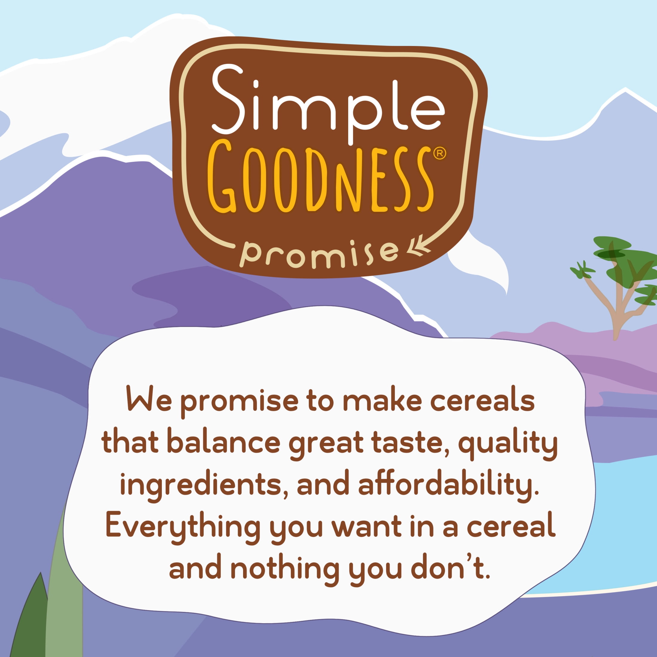 Mom's Best Jungle Berry Crunchy Breakfast Cereal, Kosher Cereal, 13 oz Box