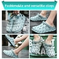 thumbnail image 5 of Cyiecw Unisex Garden Clogs Slip-on Garden Shoes Lightweight Beach Sandals Slippers for Women and Men, 5 of 6