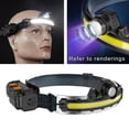 thumbnail image 4 of Linterna frontal DYNWAVEMX LED USB Recargable Luz del faro, 4 of 7