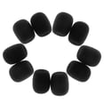 thumbnail image 1 of 10x Micrófono Esponja a prueba de polvo Espuma Funda protectora de micrófono Negro shamjiam Esponja de micrófono, 1 of 9