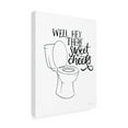 thumbnail image 2 of Becky Thorns 'Bathroom Puns III' Canvas Art, 2 of 3