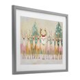 thumbnail image 2 of Stupell Industries Traditional Pastel Santa's Reindeer Gray Framed Print Under Glass, 16 x 13, by Arlington Prints, 2 of 8