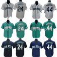 thumbnail image 2 of Baseball Uniform, Mariners Mariners 24# GRIFFEY 44#, Seattle Mariners Mariners Uniform-Youyoupin, 2 of 3