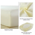 thumbnail image 3 of Sábana bajera de percal de algodón tamaño Queen, 1 sábana bajera con bolsillo profundo, cama fuerte, fresca y fresca, 3 of 6