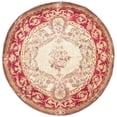 thumbnail image 2 of Safavieh Empire Milton Oriental Wool Area Rug, Light Gold/Red, 4' x 4' Round, 2 of 10