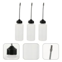 Soimiss 3Pcs Sewing Machine Oil Bottle Multi Color Leakproof Plastic Oiler for Precise Dispensing