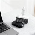 thumbnail image 6 of 2 In 1 Keyboard Cleaning Brush With Retractable Scraper And Soft For Efficient Laptop Computer And Electronics Removal Cleaning Brush White 12cm, 6 of 7