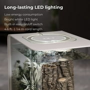 biOrb Flow 15 Aquarium with Standard Light - 4 Gallon, Black, Acrylic