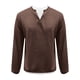 thumbnail image 3 of Ceisia Men's Long Sleeve Button Gift Collar Pocket Casual Polyester Versatile Fashion Shirt Top, 3 of 6