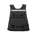 thumbnail image 3 of Fuel Pureformance Adjustable Weighted Fitness Training Vest, 80 lbs ((20) 4 lb Removable Weight Pouches), 3 of 5