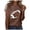 Khaki, variant on Trendfront Womens Bowknot Graphic Print Tops Fashion Summer Crewneck T Shirts Short Sleeve Tee Casual Stylish Relaxed Fit Pullover Outfits