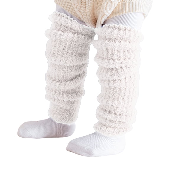 Comfortable Children Leg Socks Thermal Insulated Stretchy Knee Covers For Active Play Comfort Easy Wear