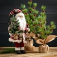 thumbnail image 3 of 22"H and 24"H Sullivans Pine Tree With Bells - Set of 2, Green, 3 of 3