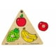 Puzzle en bois de la chambre de Ryan de Small World Toys - Conception de fruits en forme de triangle – image 1 sur 1