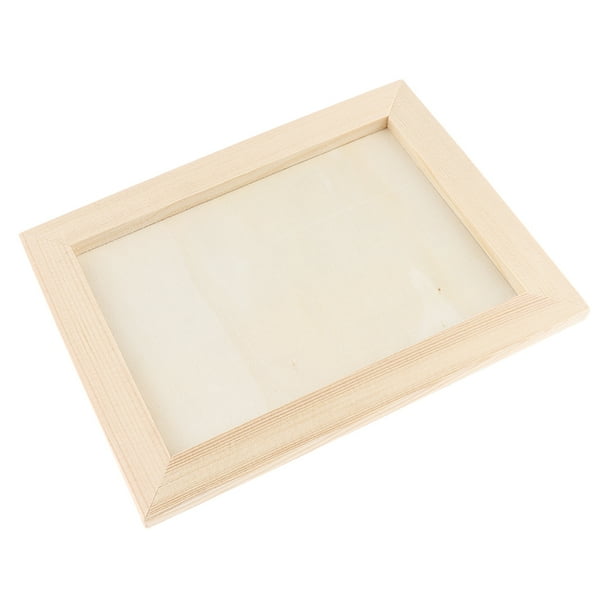 DIY Picture Frames, Craft Frame, Unfinished Solid Wood DIY Photo Frames